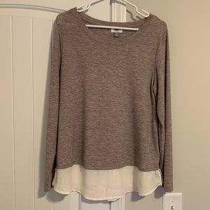 Tan lightweight sweater